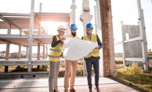 Architect on site